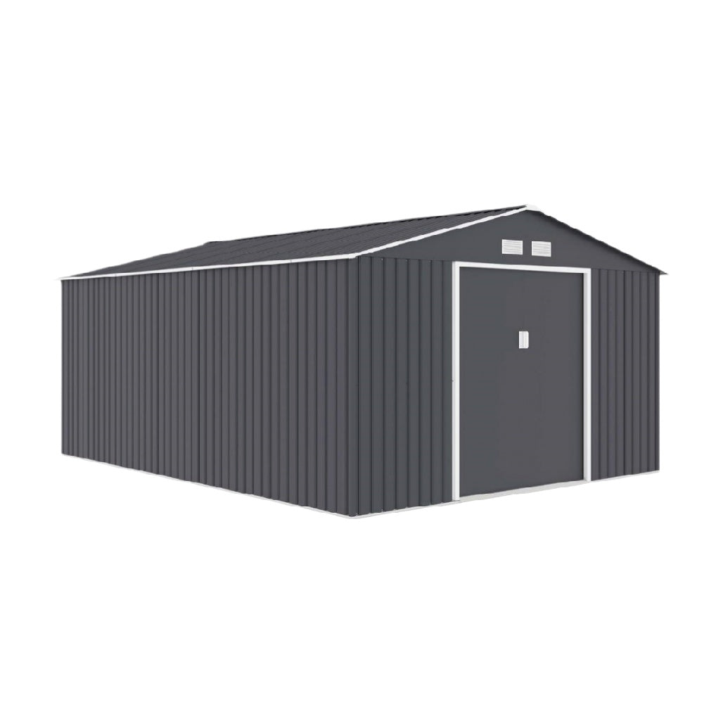 Metal Storage Shed for Outdoor Use with Lockable Door - 300 x 250 x 220