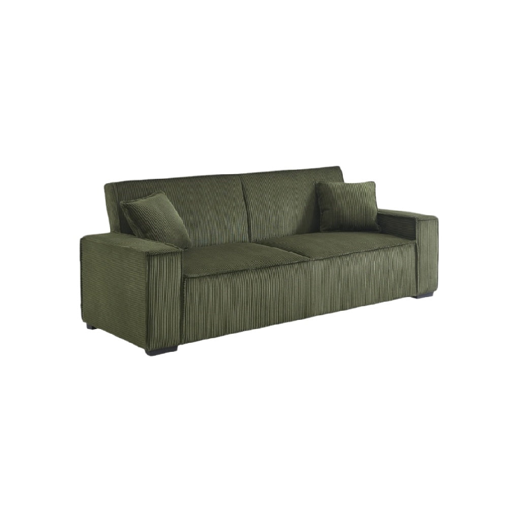 Sofa for living room in fabric - 240 x 100 x 80